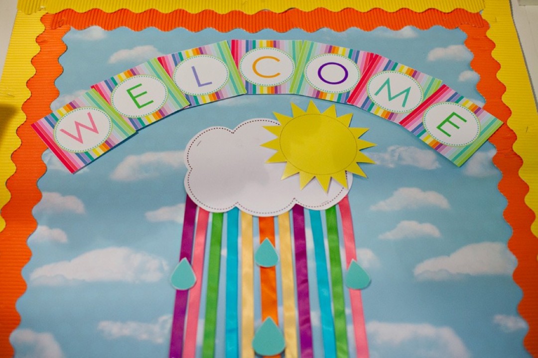 School Soft Board Decoration Ideas Home Ladder