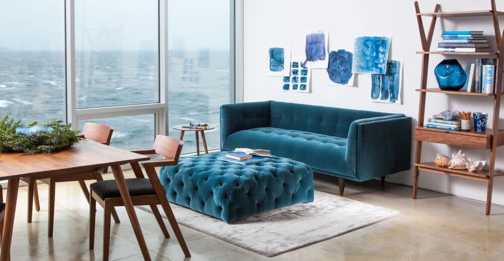 Velvet Sofa ideas for living room