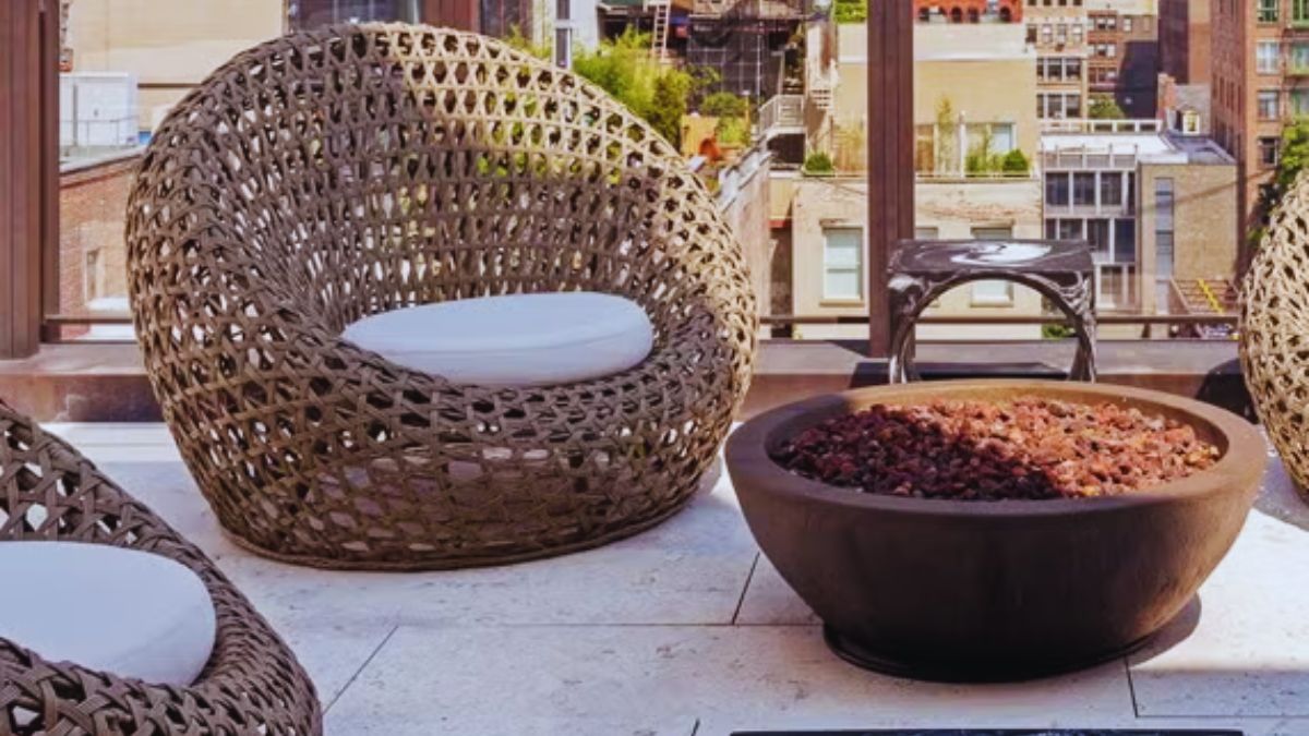 Home Decor, Fireplace, Balcony, Texture, Paint