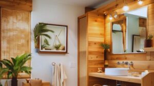 Bathroom, Coastal, Retreat, Mirrors, Colour, Lighting