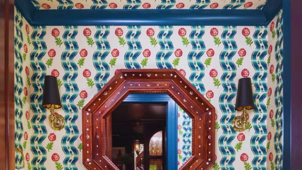 Home Decor, Powder Room, Theme, Maximalism, Stone