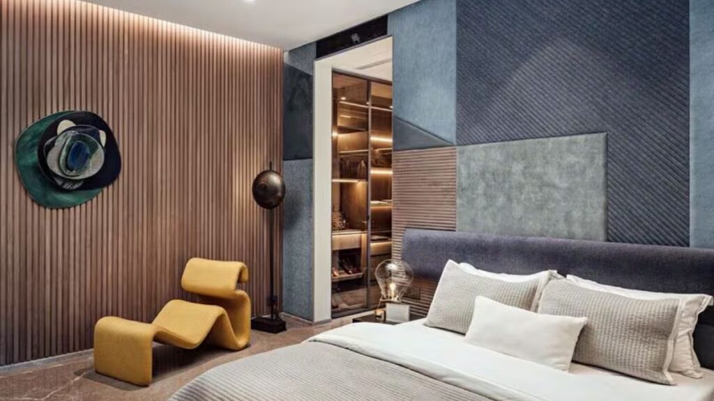 layering in interior design, contemporary home decor, interior design tips, layering textures, modern interiors, home styling ideas.