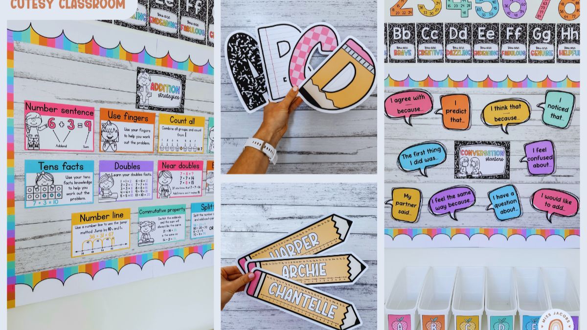 Nature, Pop Colour, Classroom, Decor,