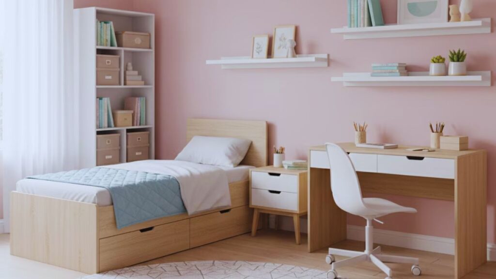 pastel room ideas for kids, pastel colour palette, pastel bedroom design, children’s room décor ideas, calming kids’ room, pastel walls for children, pastel interior design, soft colour kids room, kids room makeover, colour psychology for children’s rooms, pastel home décor, designing kids room with pastels
