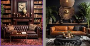 Best sofa designs, scallop shape sofa, modular curved sofa, channel tufted sofa, classic tufted sofa, leather sofas, living room décor, modern sofa design, luxury sofa ideas, home interior design