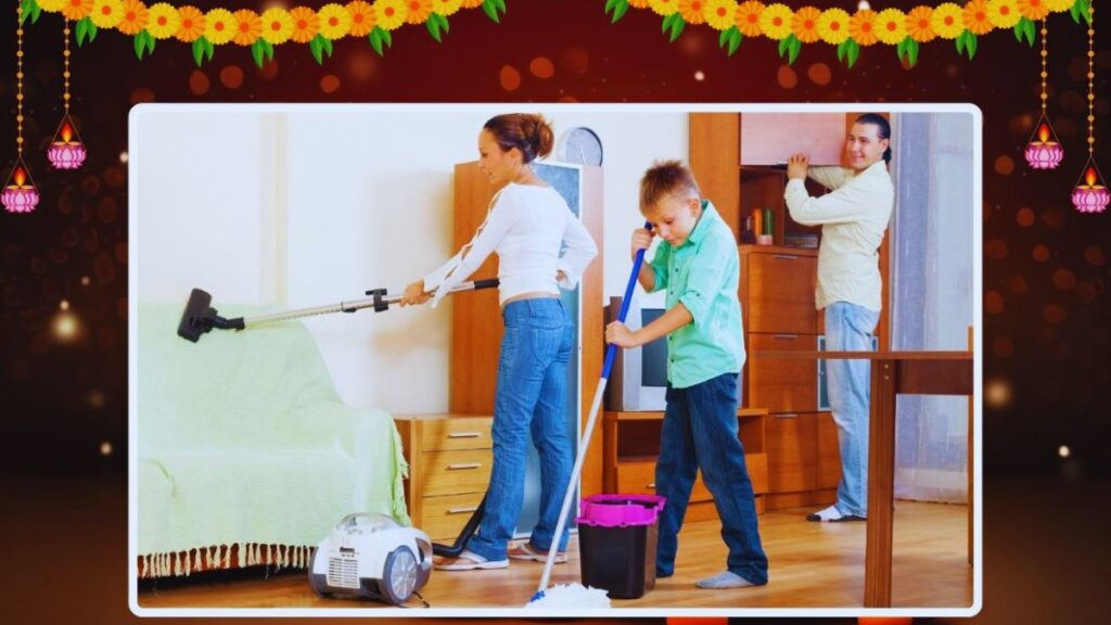 Dhanteras, Diwali, Festive, Cleaning, Conch, Bell, Declutter, Decorate