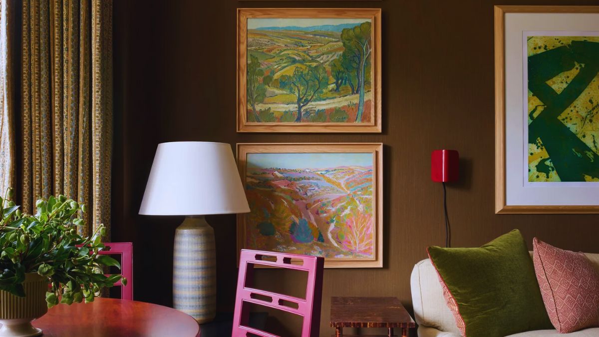 interior design trends 2026, home décor trends 2026, 2026 interior colours, moody blue paint shades, brown paint trends, teal colour trend, quiet interiors, tonal interiors, textured textiles, woven fabrics décor, small-scale prints, micro prints interior design, 2026 home styling, interior colour palette 2026, modern home trends, natural materials interiors, Rose Uniacke inspired interiors, cosy home trends 2026, calm interior trends, trending wall colours 2026