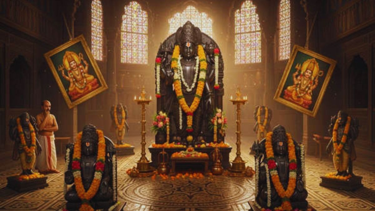 Hindu idol placement rules, puja room Vastu, home temple guidelines, which idols not to keep together, Shiva Lingam placement, Hanuman and Shani together, Hindu home mandir rules, puja room direction, Vastu for temple at home, idol arrangement tips, home shrine dos and don’ts, prayer room Vastu guidelines, Hindu temple setup at home, correct idol direction, idol placement mistakes to avoid